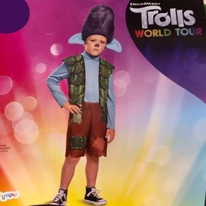 💙💚 Branch Costume Trolls World Tour 💚💙